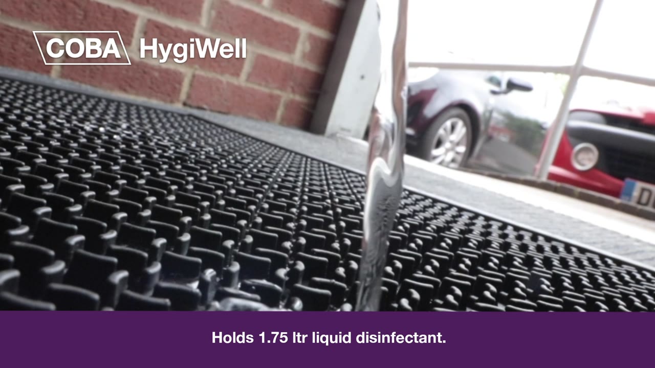 HygiWell Disinfectant Foot Bath Mat for Increased Hygiene